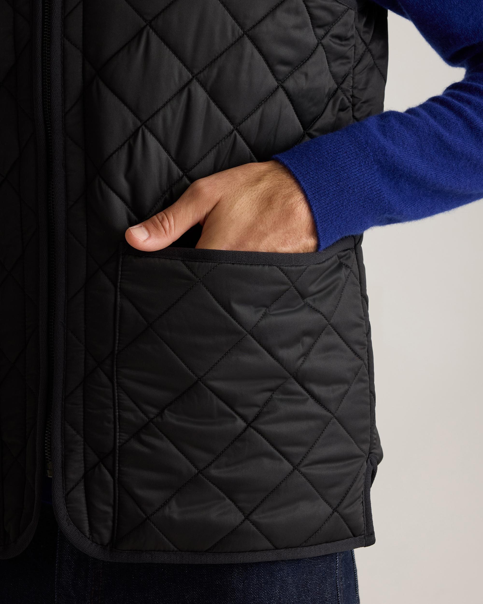 Quince | Men's Featherless Quilted Fleece-Lined Liner Vest Nylon Product Image
