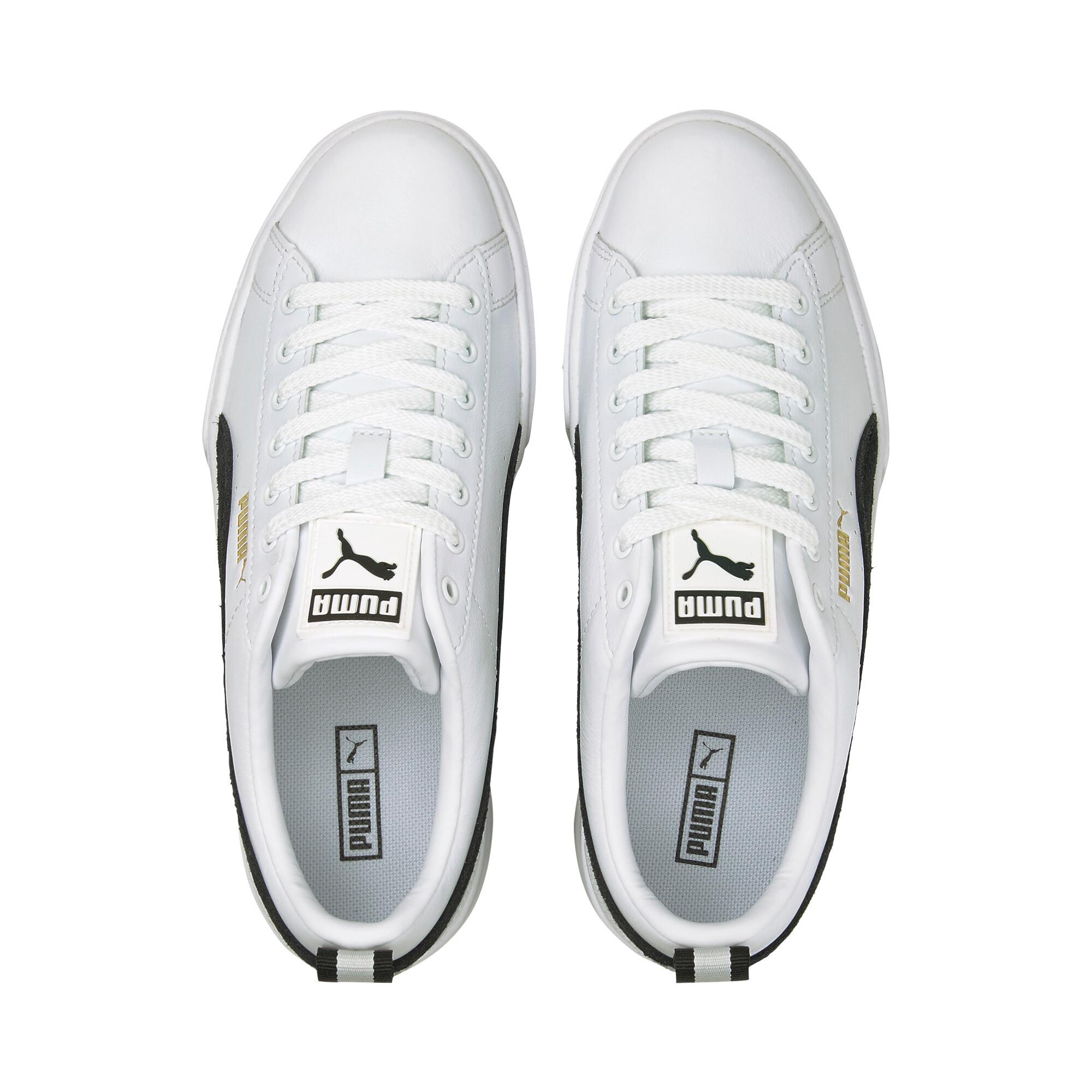 Mayze Leather Women's Sneakers Product Image