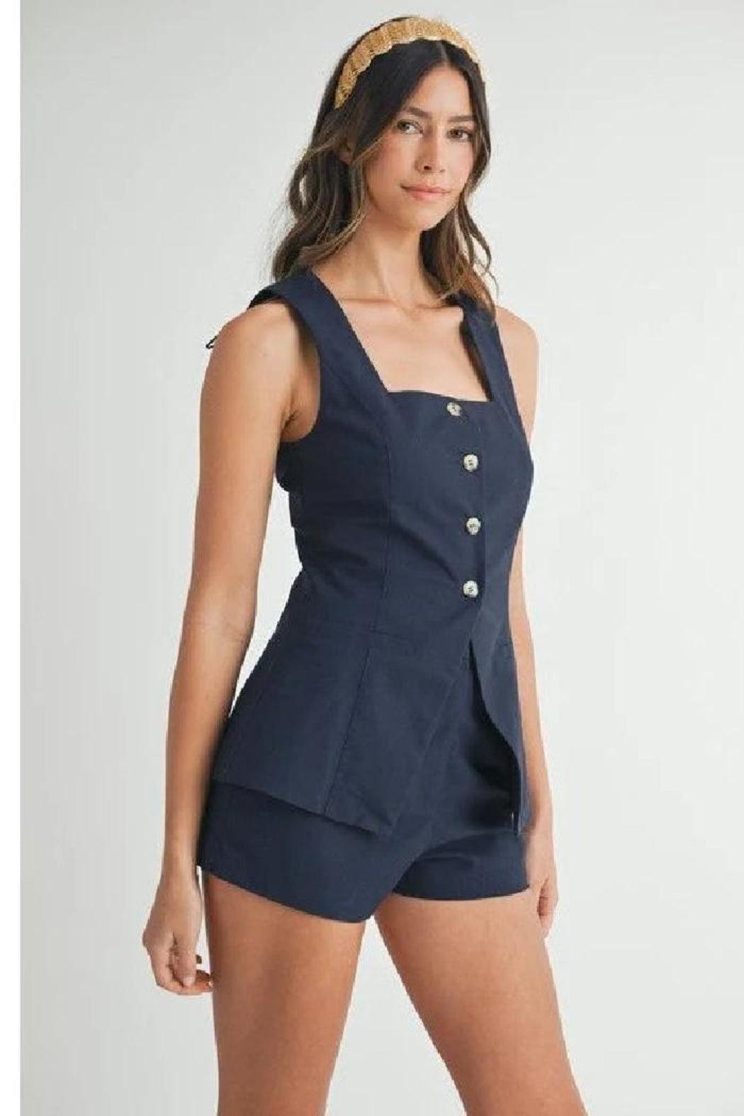 Millie Navy Blue Set Product Image