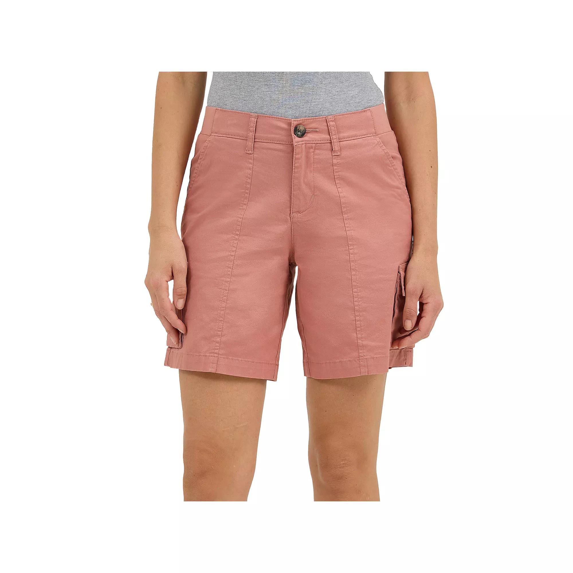 Women's Lee® Ultra Lux FLEX TO GO Cargo Shorts, Size: 16, Sepia Product Image