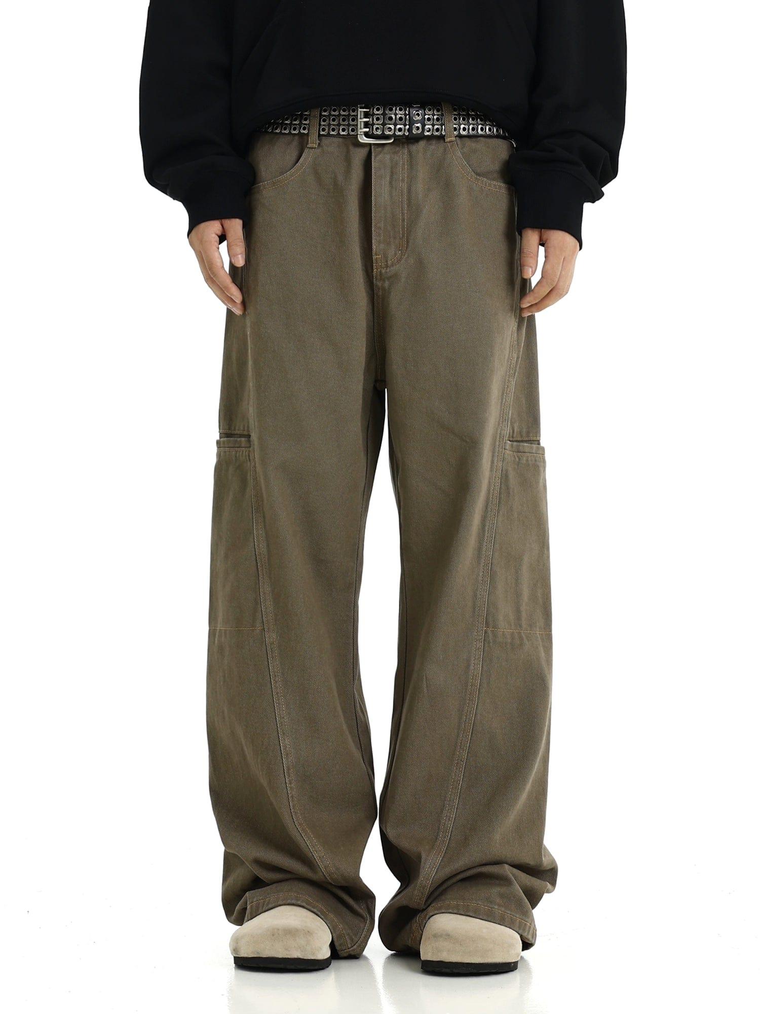 RT No. 10424 BROWN CARPENTER CARGO PANTS Product Image