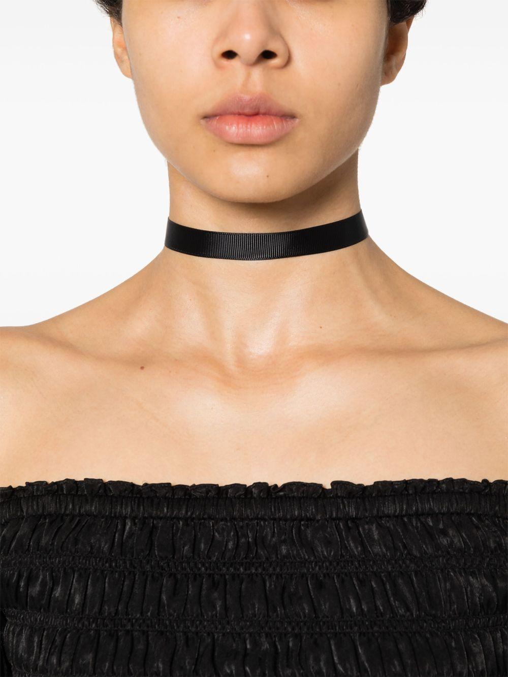 grosgrain-ribbon choker Product Image