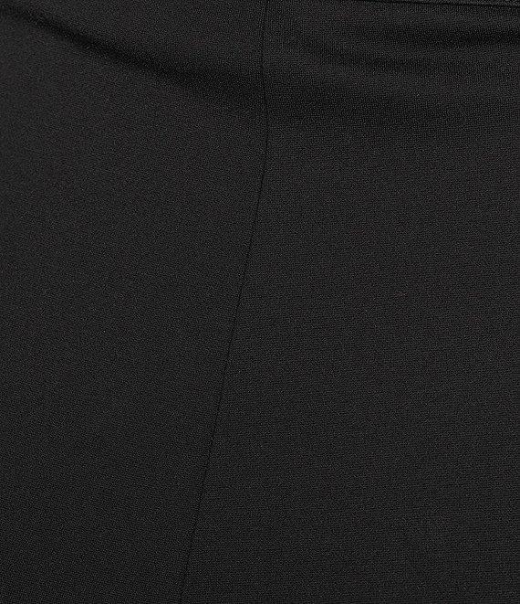 Multiples Wide-Leg Pintuck Pull-On Cropped Pants Product Image