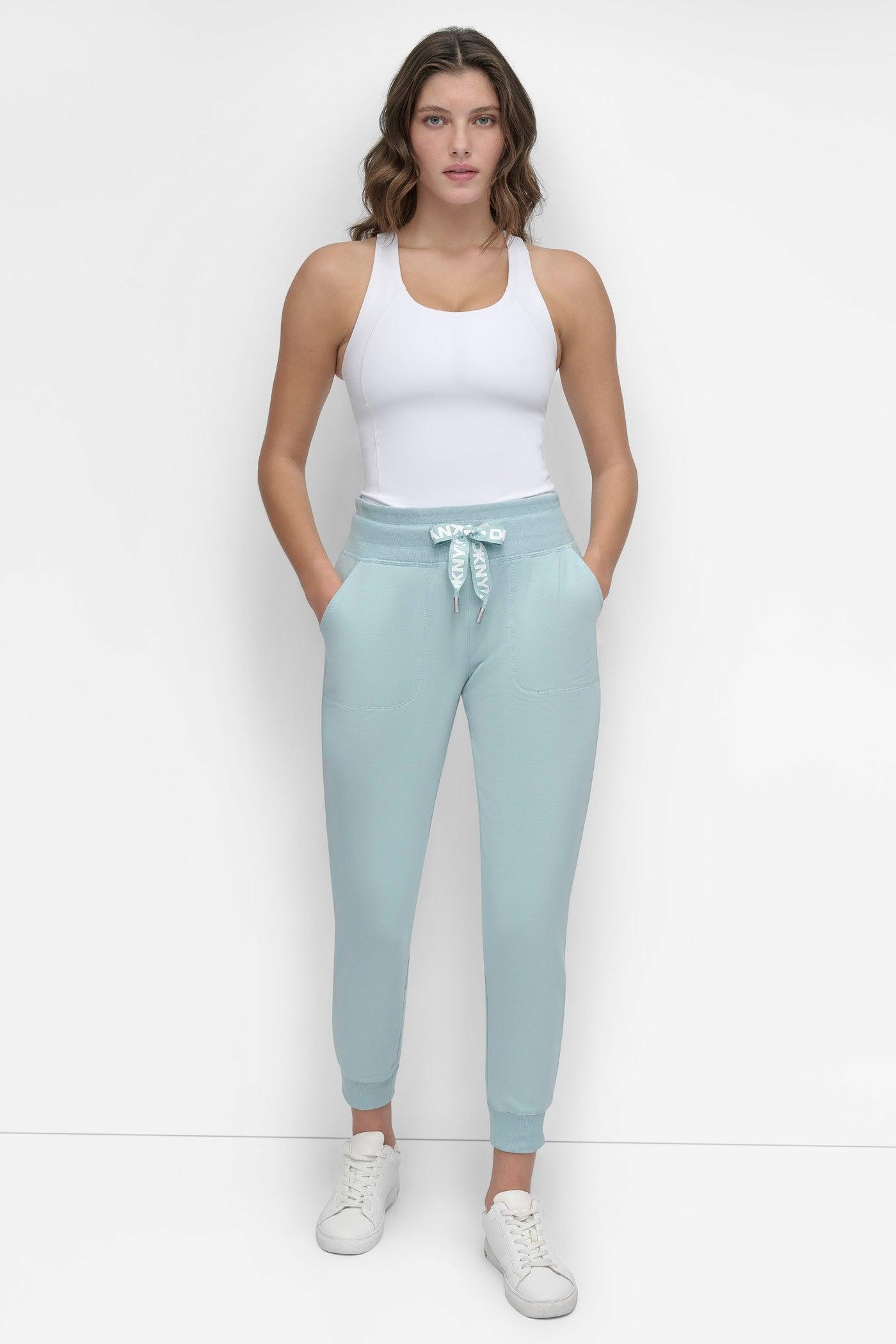 HIGH-RISE LOGO DRAWSTRING JOGGER Product Image