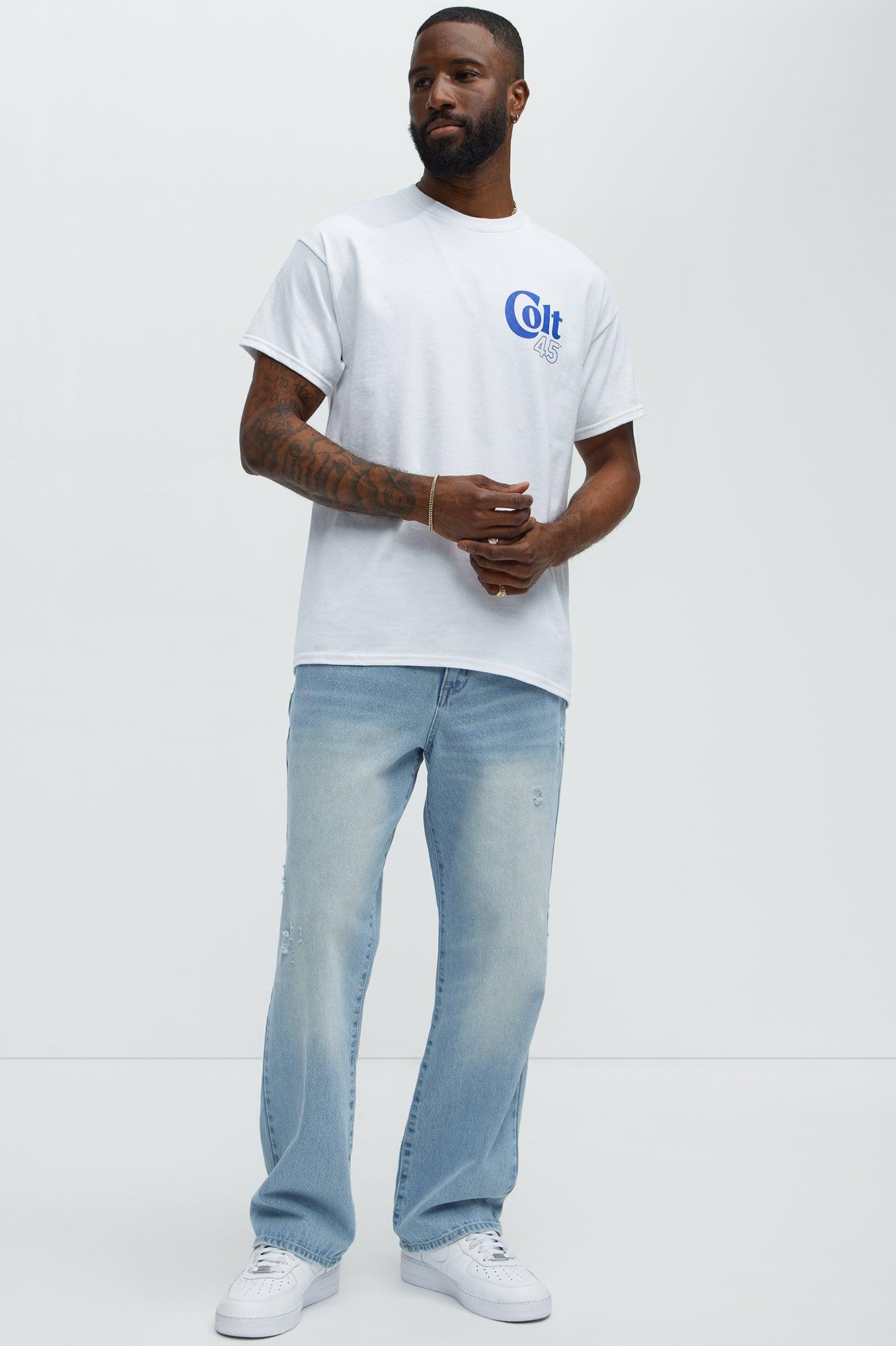 Colt 45 Man's Bestfriend Short Sleeve Tee - White Male Product Image