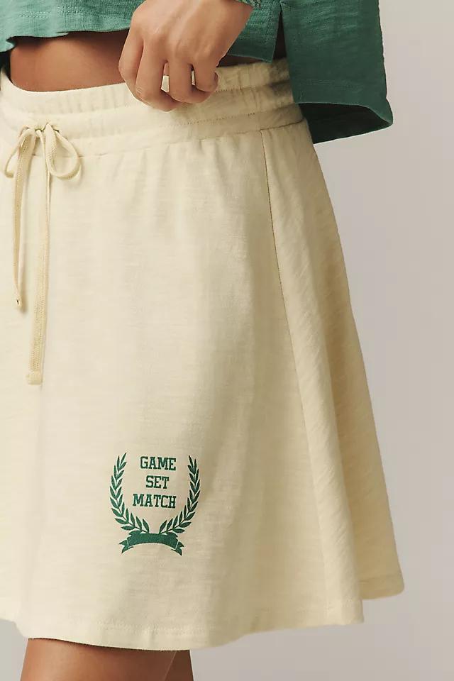 Sundry Drawstring Mini Skirt Product Image