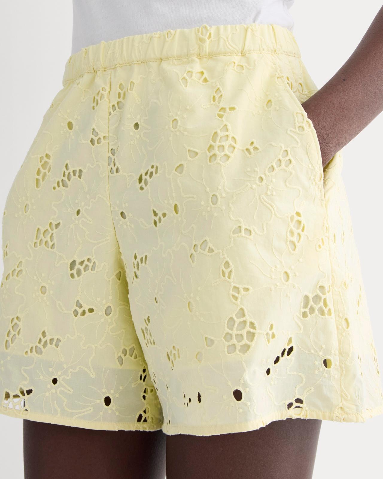 Womens Eyelet Pull-On Short by Everlane Product Image