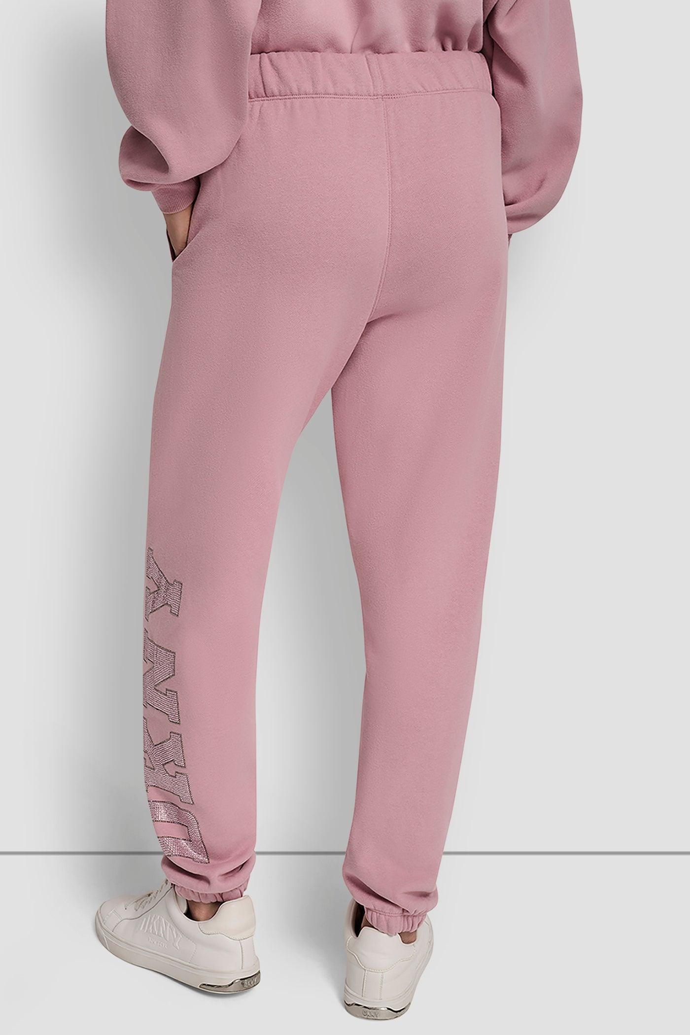 EXPLODED RHINESTONE VARISTY LOGO HIGH RISE RELAXED Product Image