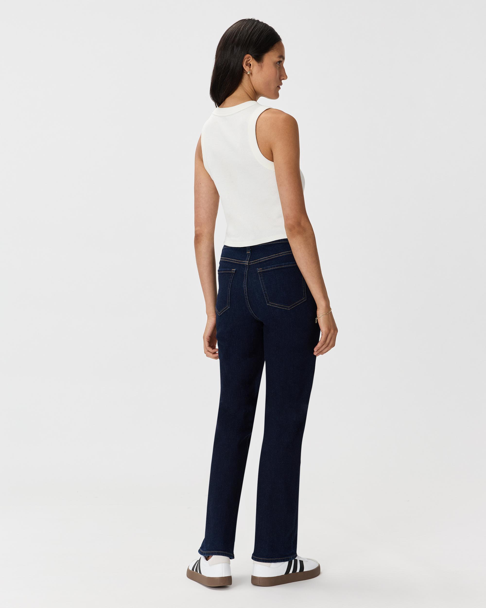 Quince | Women's Bella Stretch Straight Jeans Organic Cotton Product Image