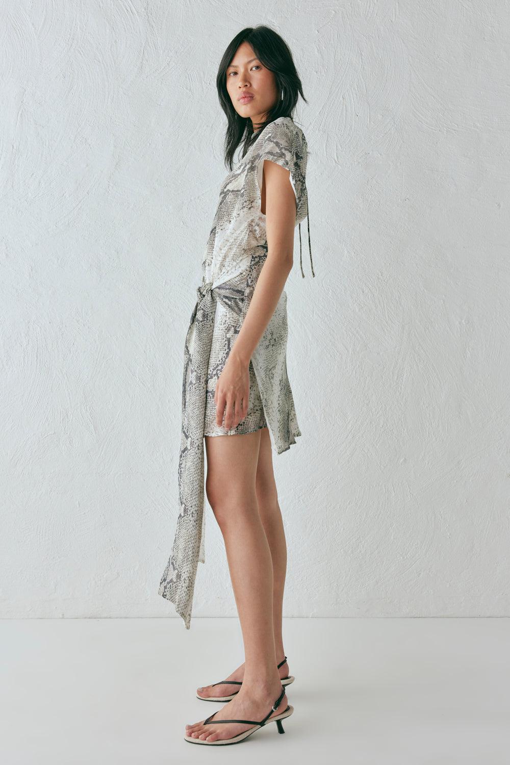 Nuri Mini Dress Snake Product Image