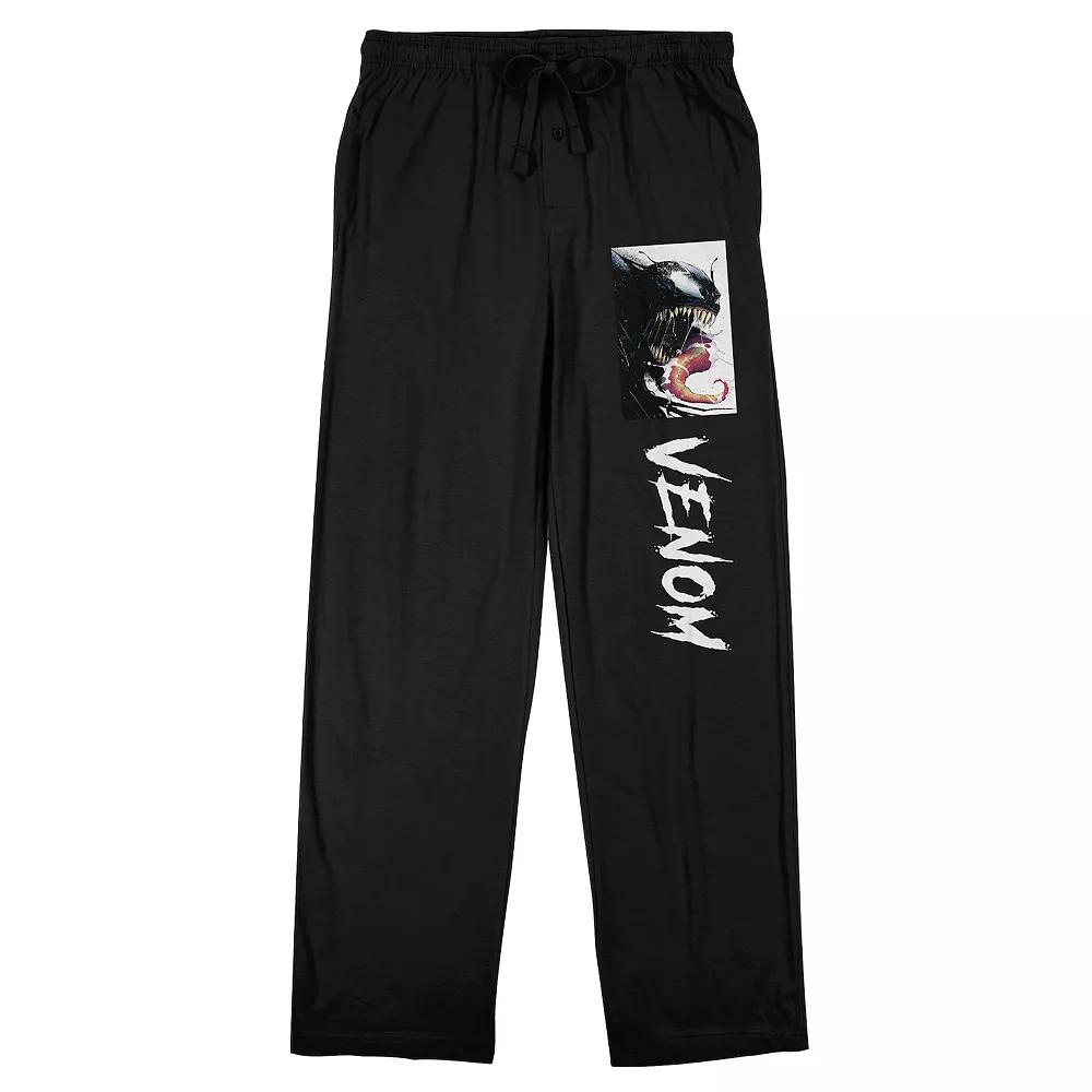 Men's Marvel Venom Logo Pajama Pants,  Product Image