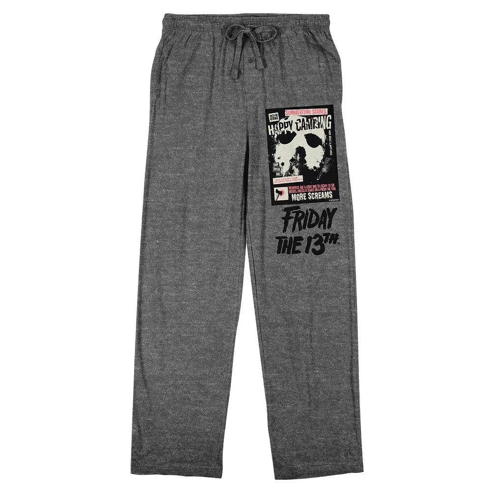 Men's Friday The 13th Jason Pajama Pants,  Product Image