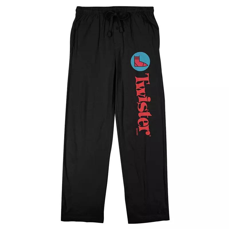 Men's Twister Pink Shape Pajama Pants,  Product Image