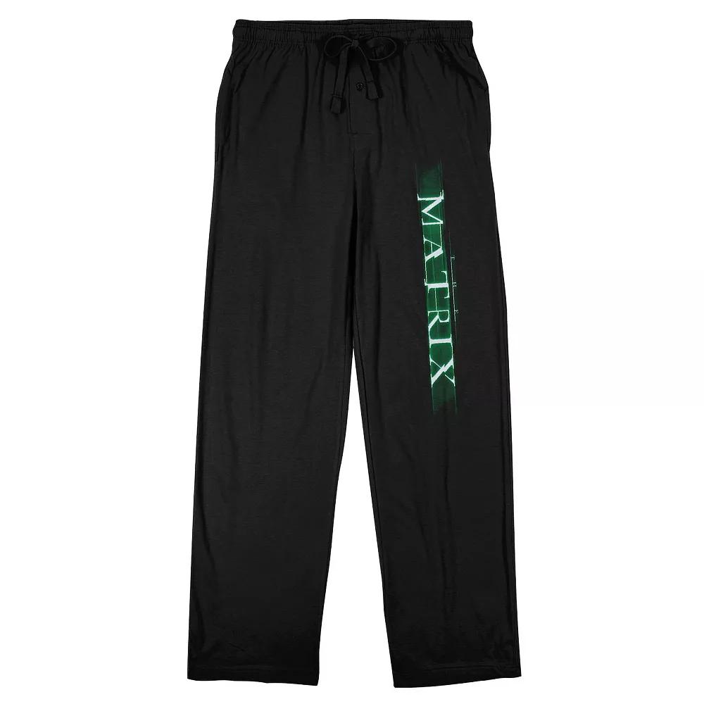 Men's The Matrix Logo Pajama Pants,  Product Image