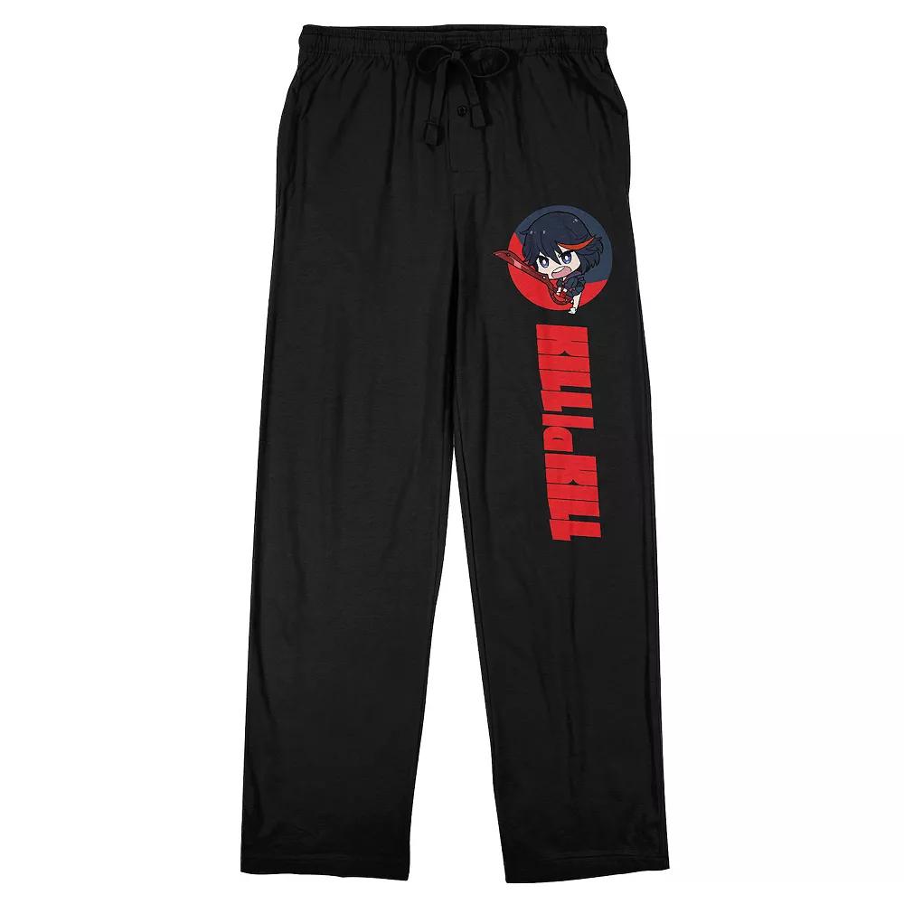 Men's Kill la Kill Sleep Pants, Size: XS, Black Product Image