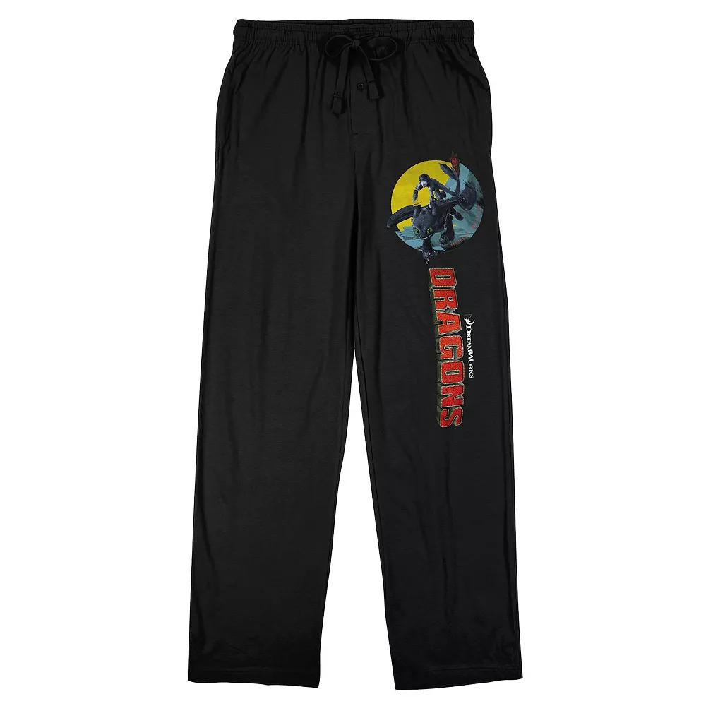 Men's Jurassic Park Logo Pajama Pants,  Product Image