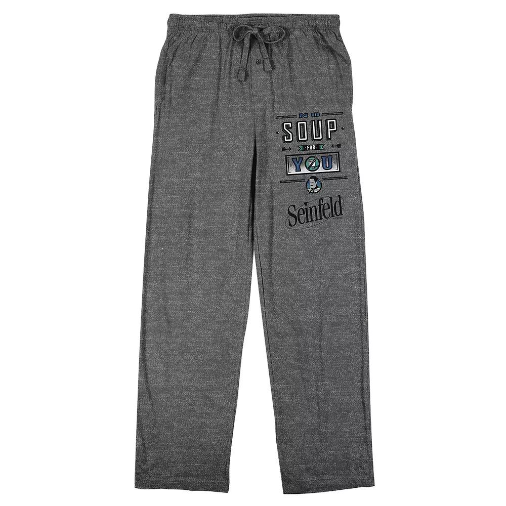 Men's Seinfeld No Soup For You Pajama Pants,  Product Image