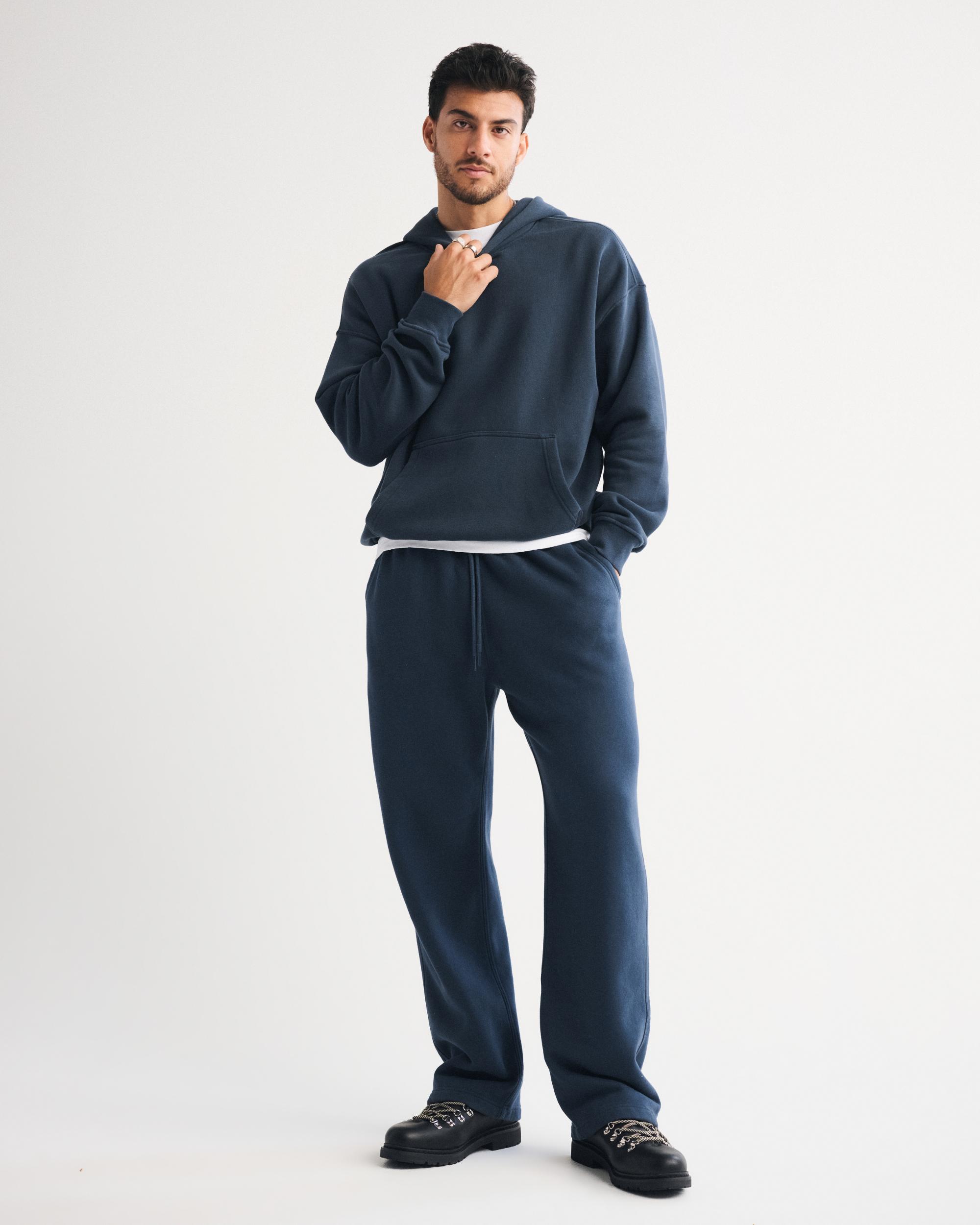 Essential Baggy Open-Hem Sweatpant Product Image