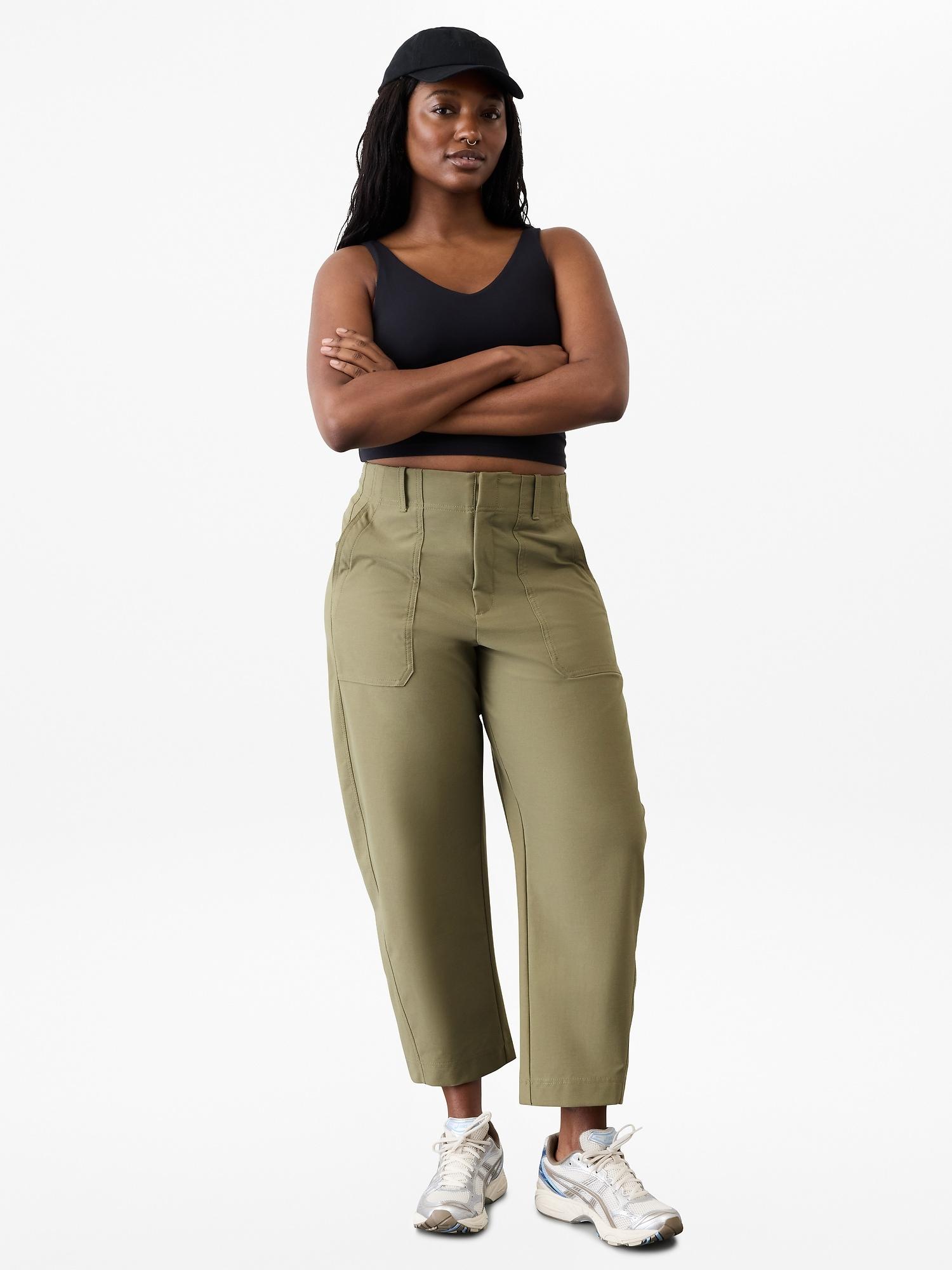 Skyline High Rise Barrel Leg Pant Product Image