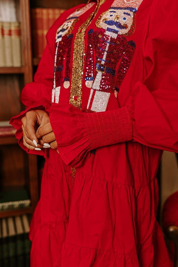 The Nutcracker Sequin Mini Dress Product Image