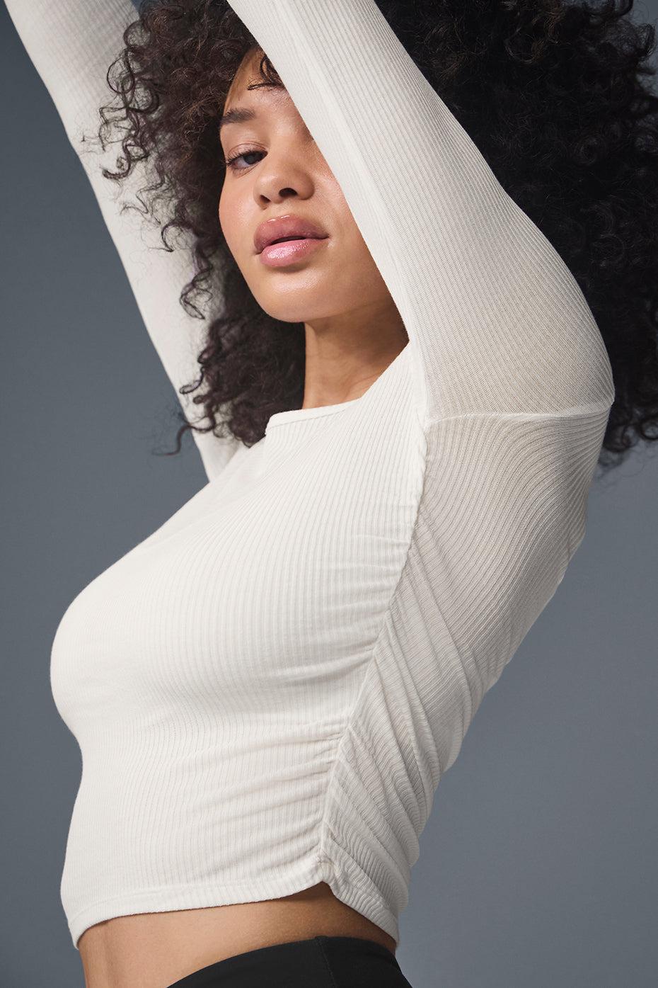 Gather Long Sleeve - Ivory Product Image