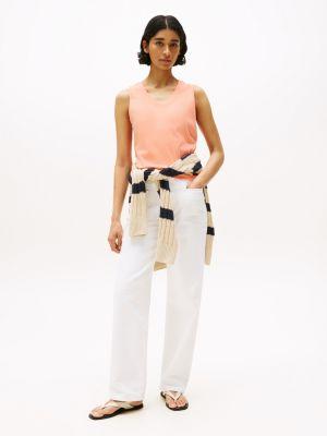 Drapey V-Neck Tank Top Product Image