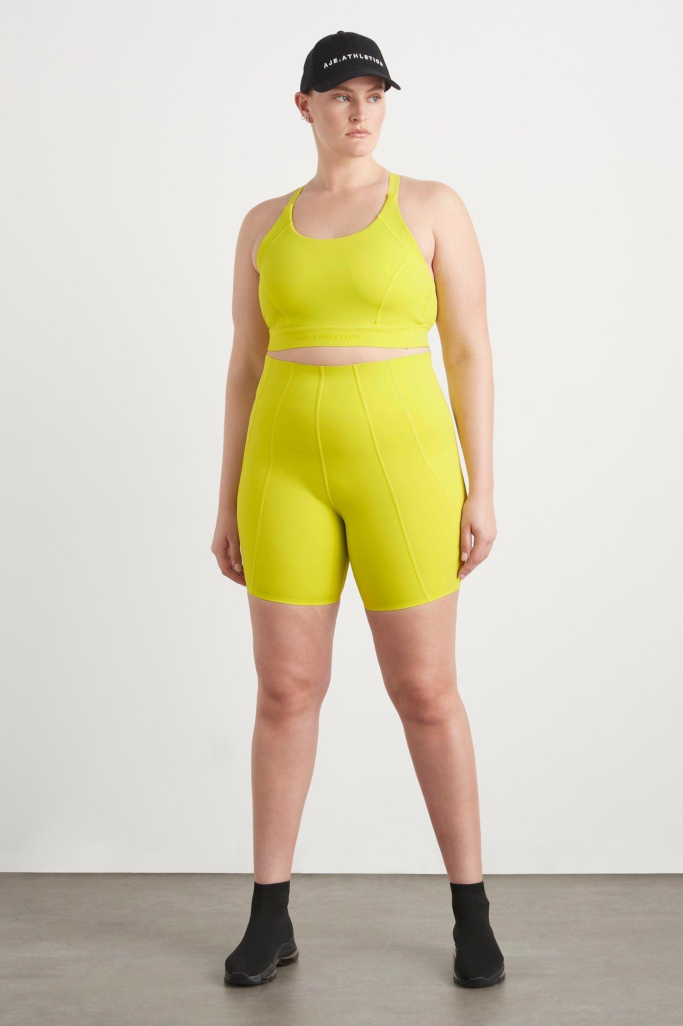 High Rise Mid Length Bike Short 615 Product Image