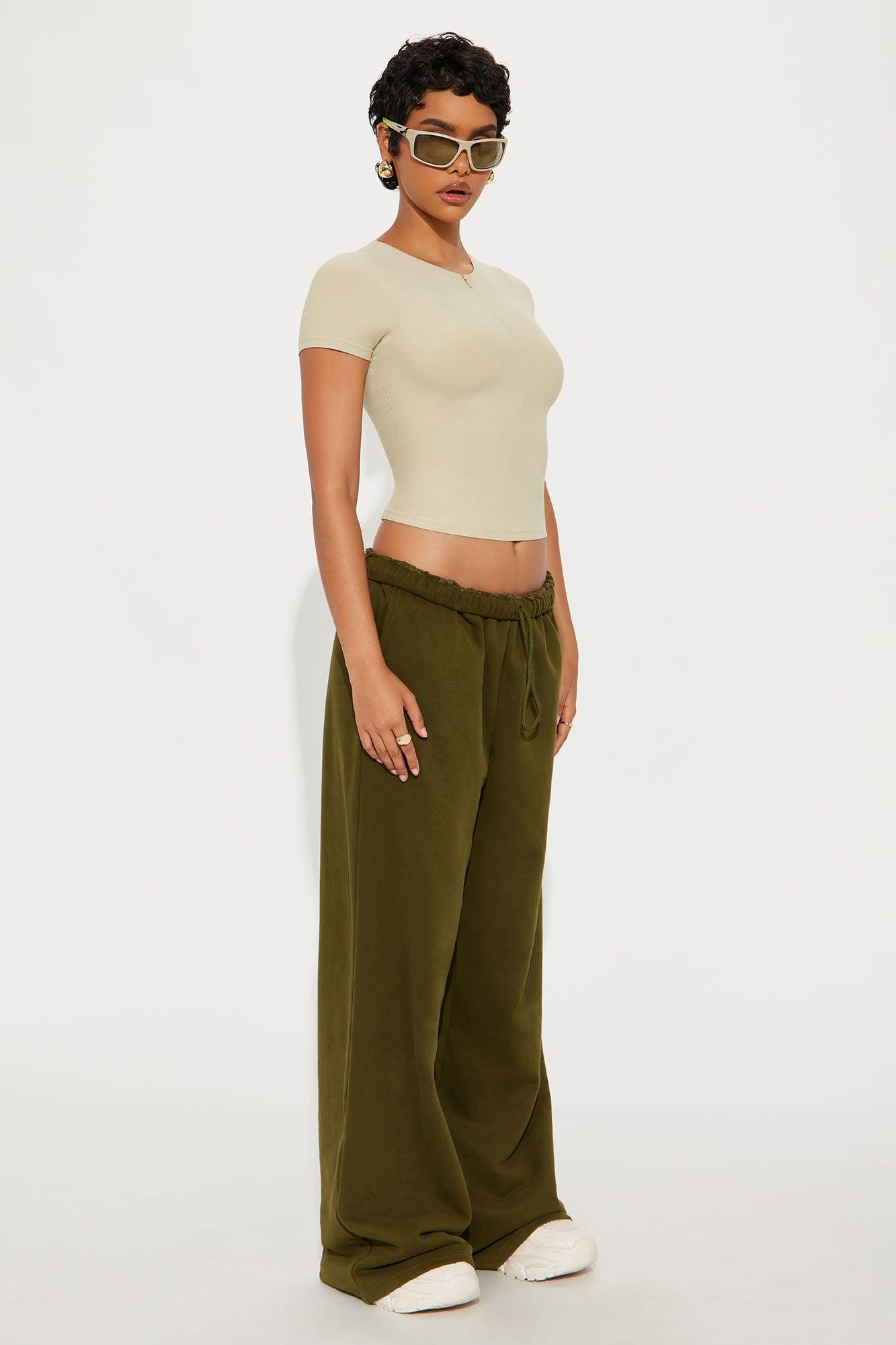 Second Skin Double Lined Zip Front Short Sleeve Top - Stone Female Product Image