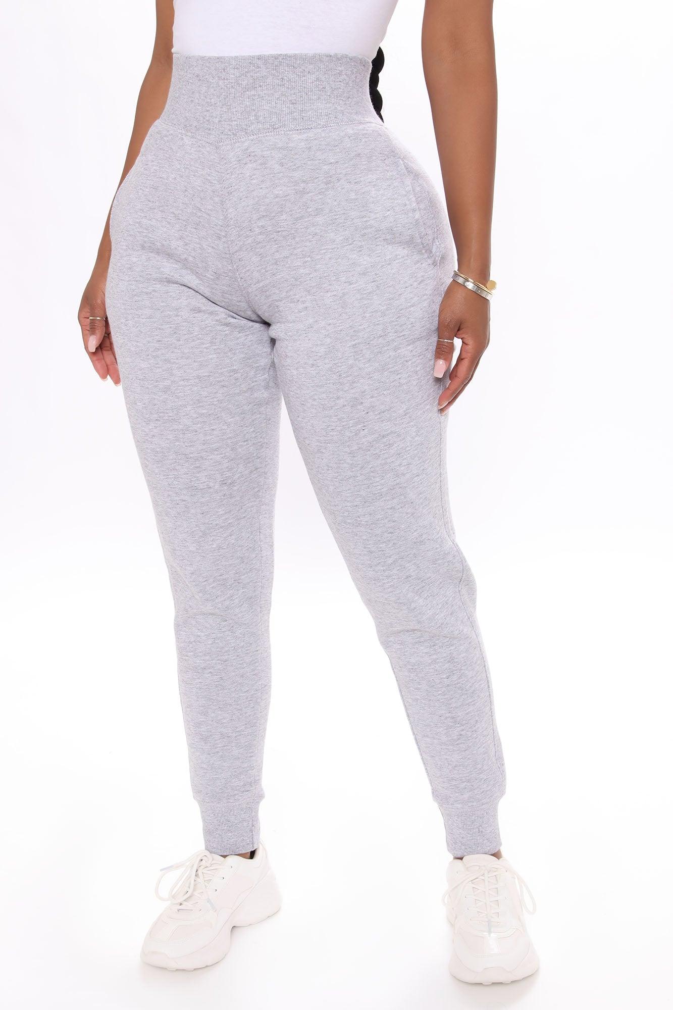 Not A Game Fleece Jogger - Heathered Grey Product Image