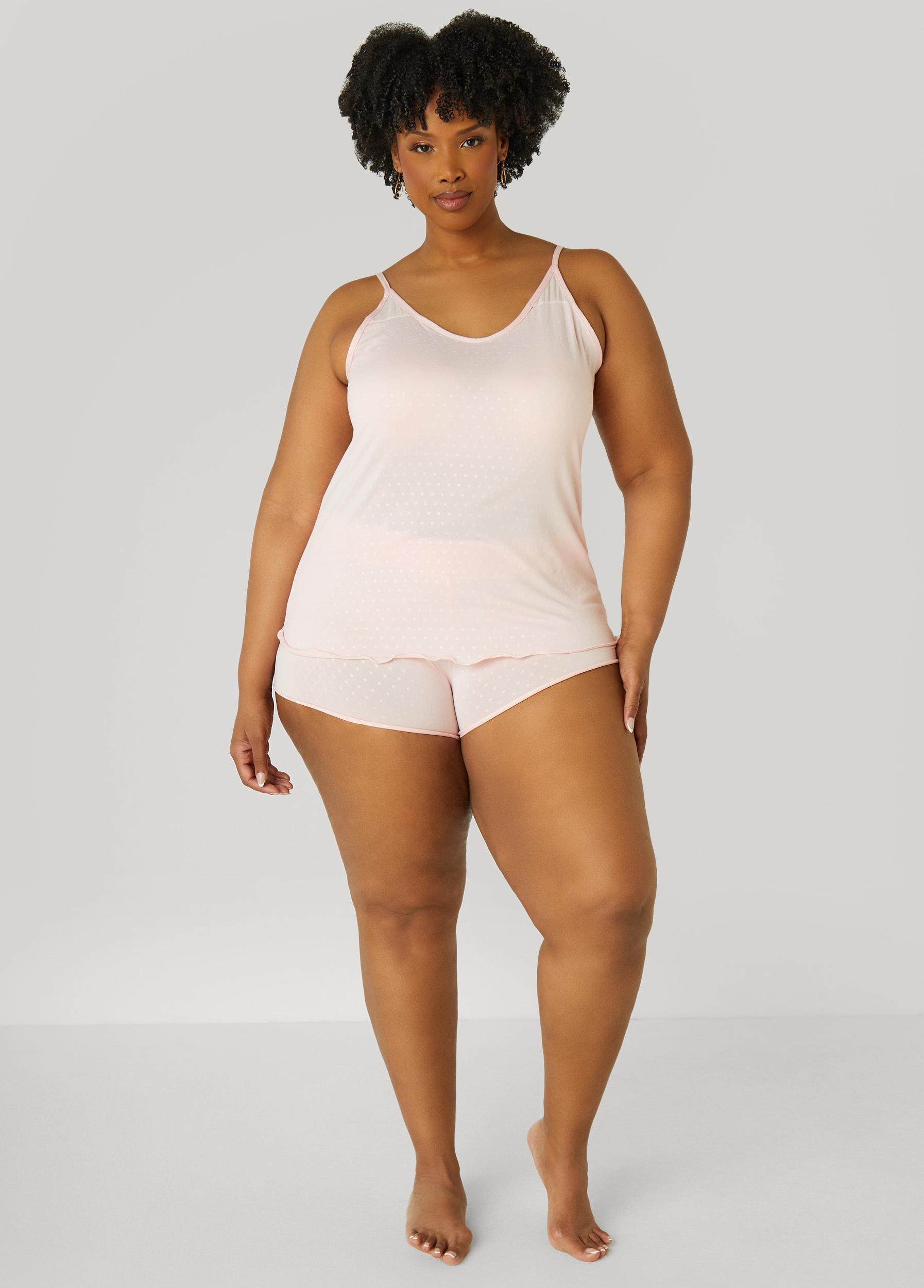 Love To Sleep Dotted Shorts Set Product Image