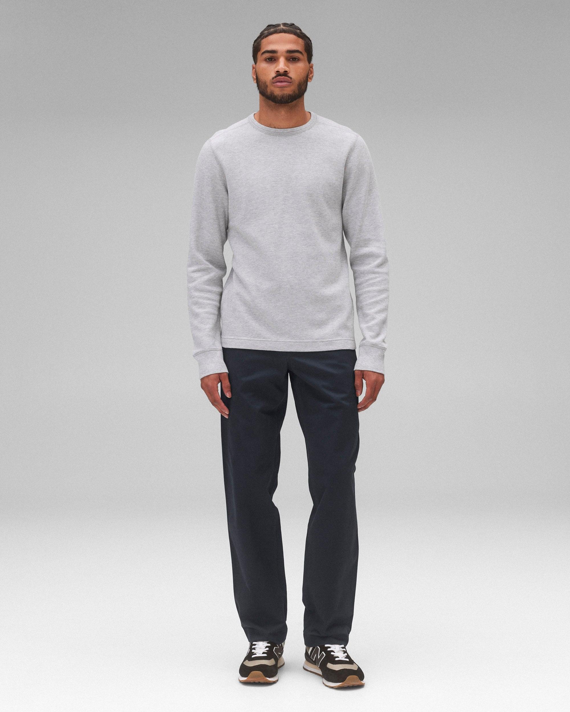 Lightweight Waffle Standard Long Sleeve Male Product Image