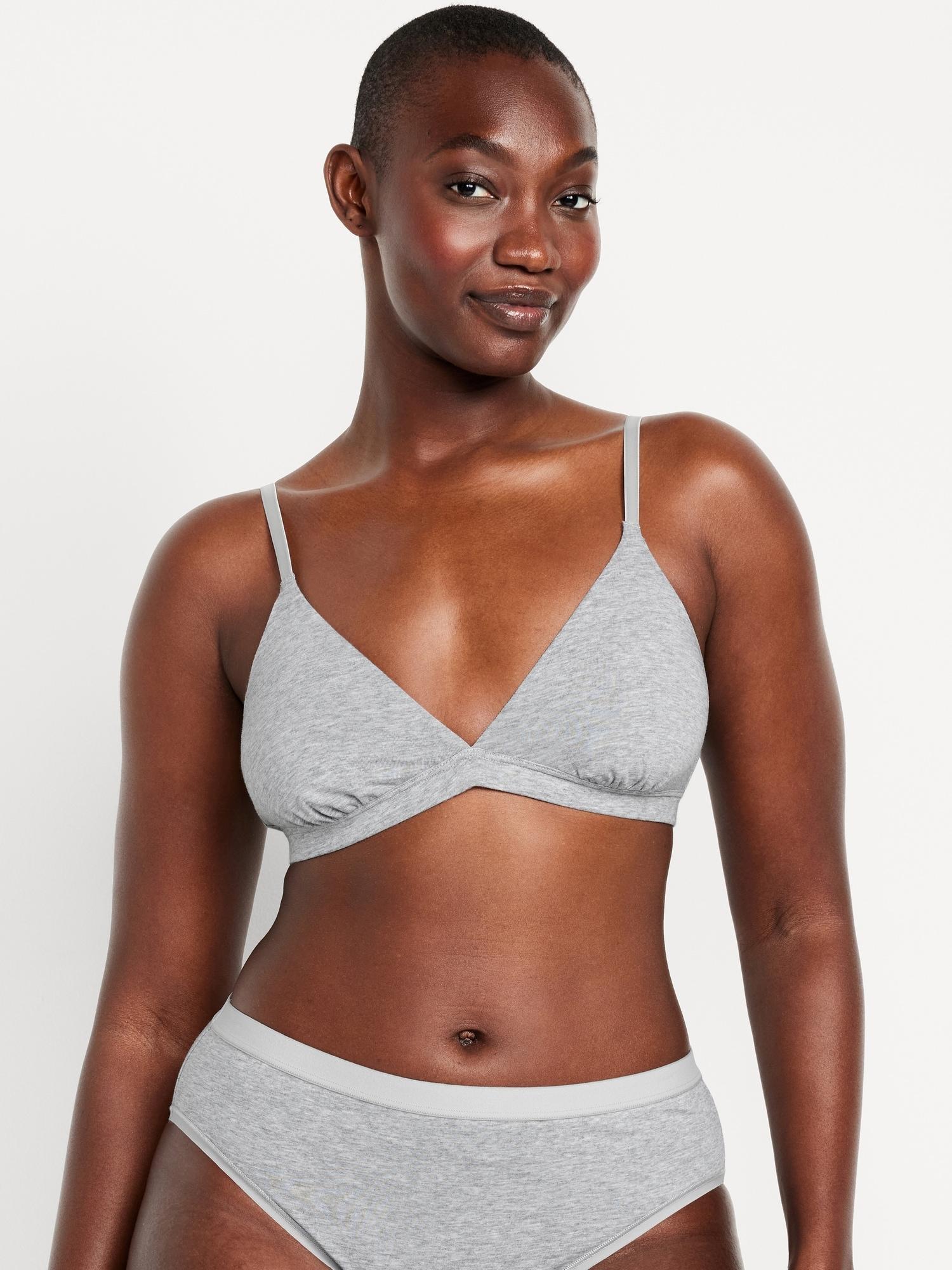 Everyday Cotton Triangle Bralette Product Image
