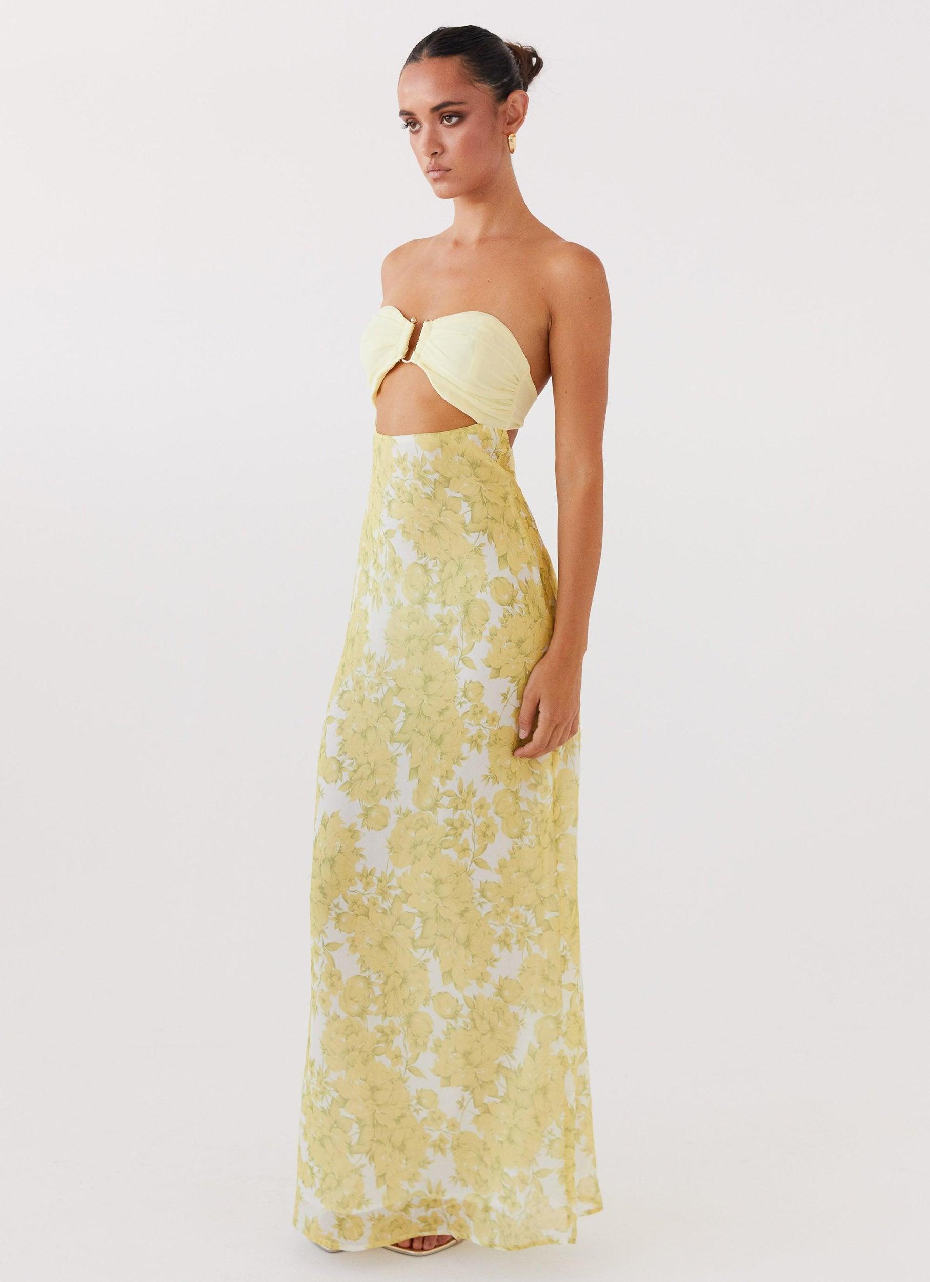 Tropicana Maxi Dress - Daffodil Product Image