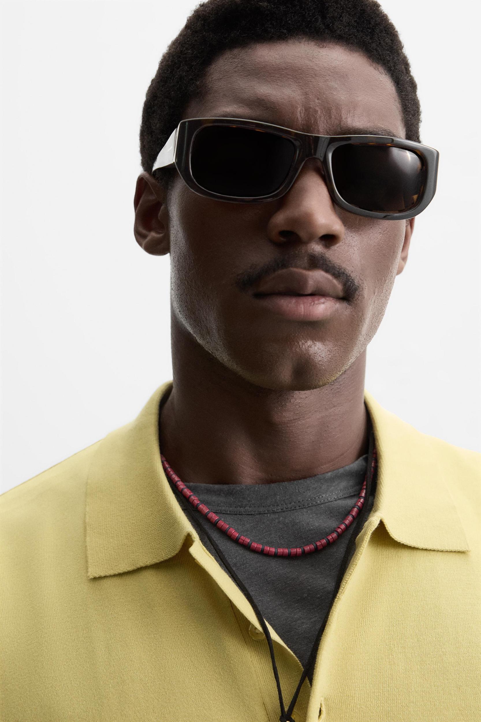 KNIT COTTON - LYOCELL POLO SHIRT Product Image