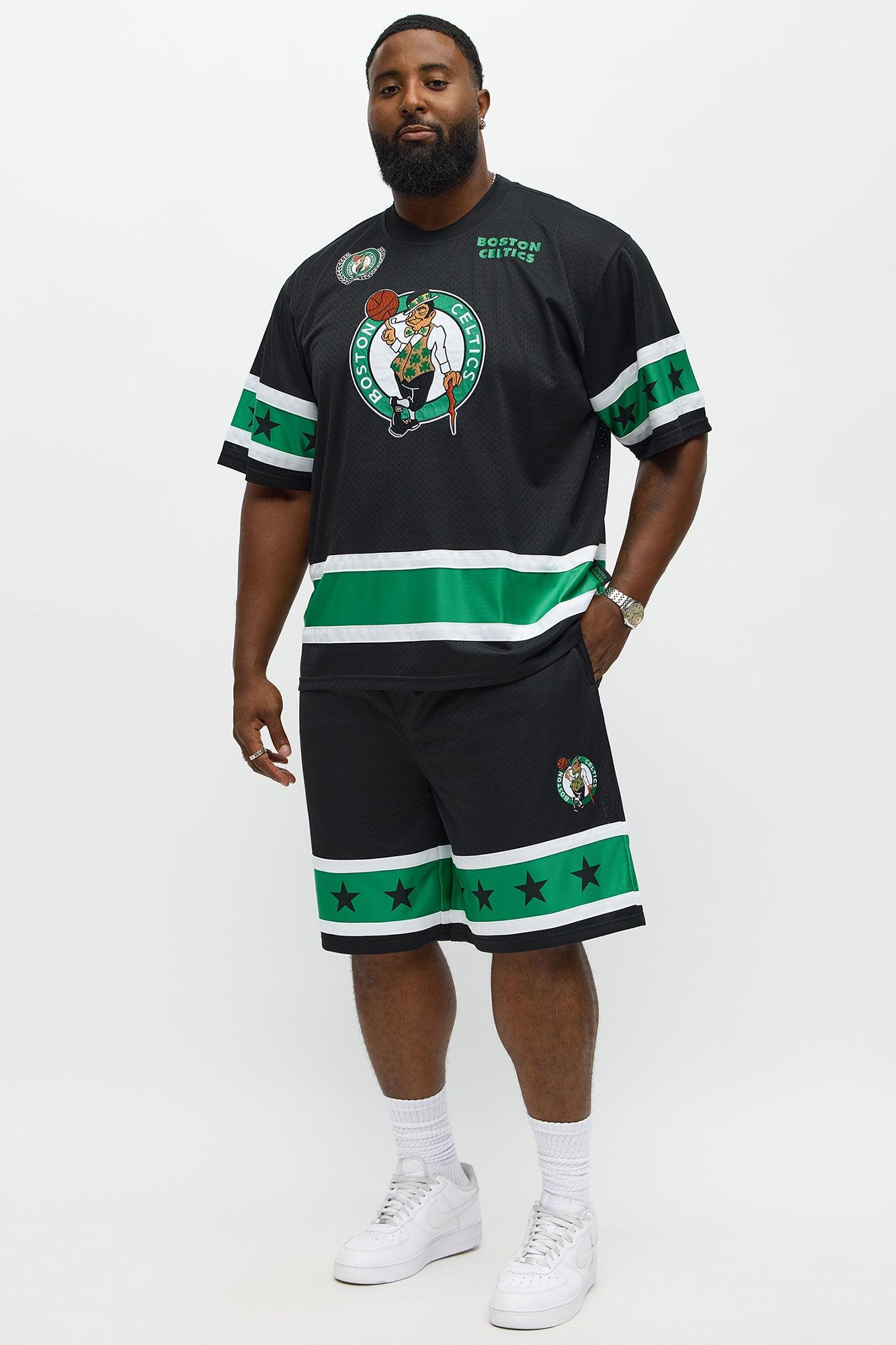 Celtics Believe The Hype Relaxed Shorts - Black Male Product Image