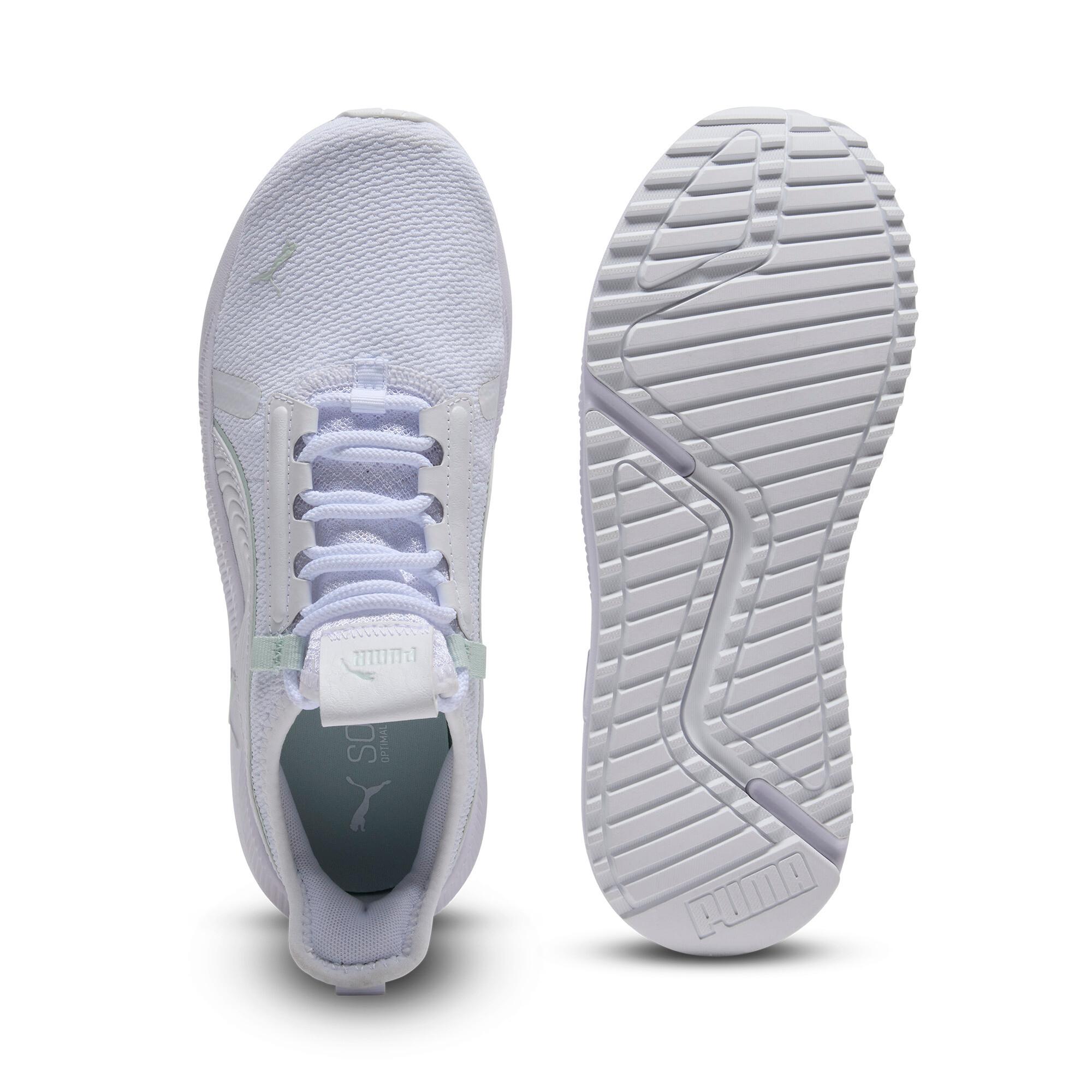 PUMA Pacer Future Street Clean Women's Sneakers in White/Peaceful Blue Product Image