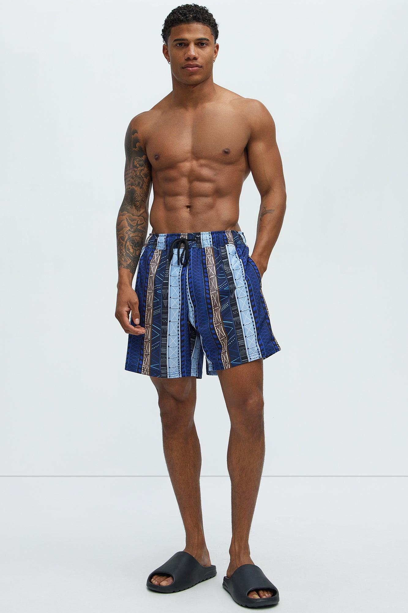 Tribal Tapestry Printed Swim Classic Trunk - Multi Color Product Image