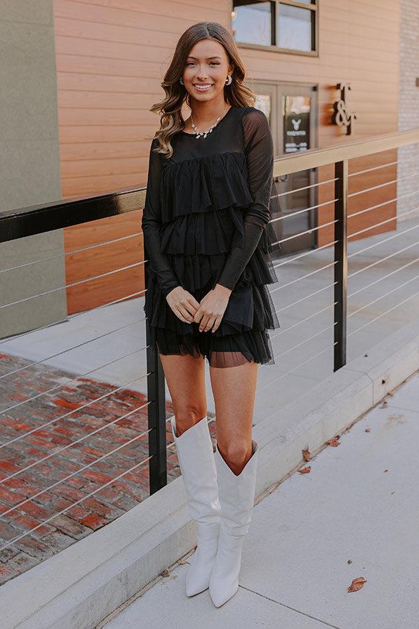 Martinis For Two Tiered Romper Product Image