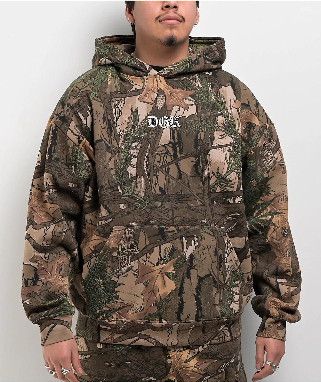 DGK Timber Fleece Camo Hoodie Product Image
