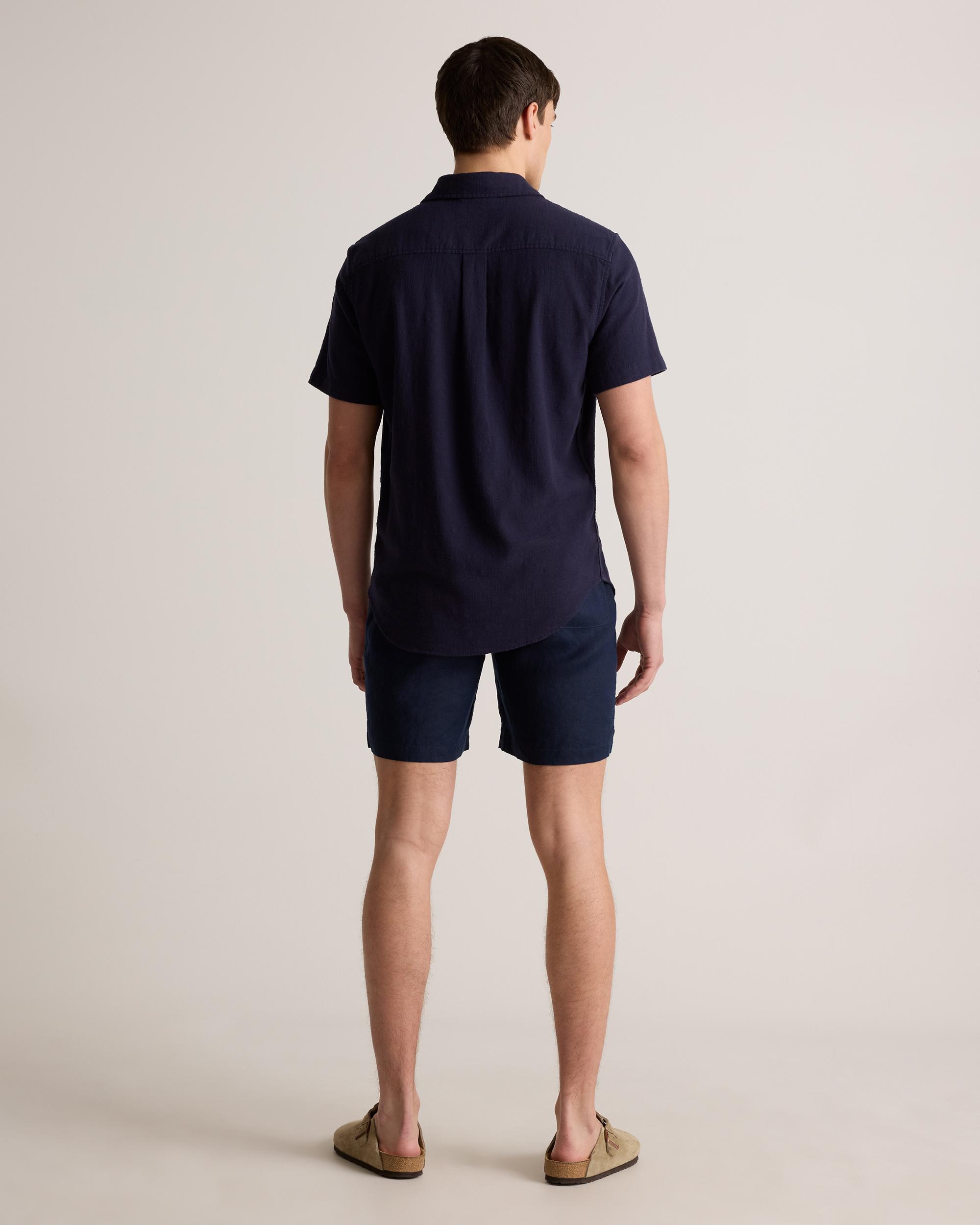 Quince | Men's Stretch Selvage Short Sleeve Shirt Size XL, Organic Cotton Product Image