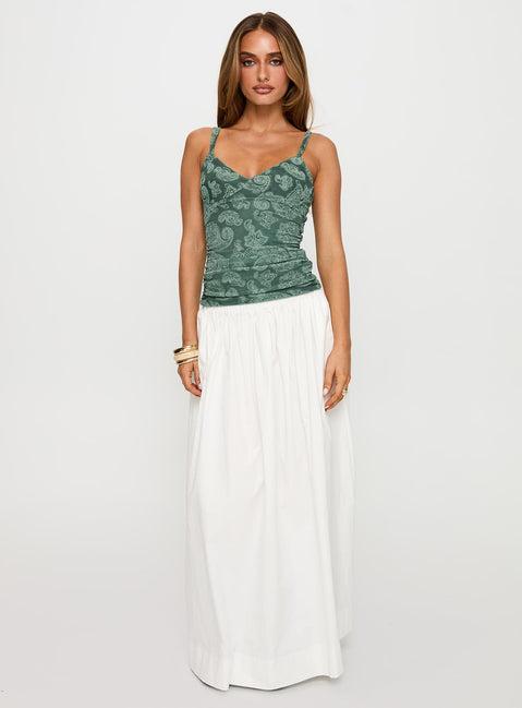 Attention On Me Top Teal Product Image