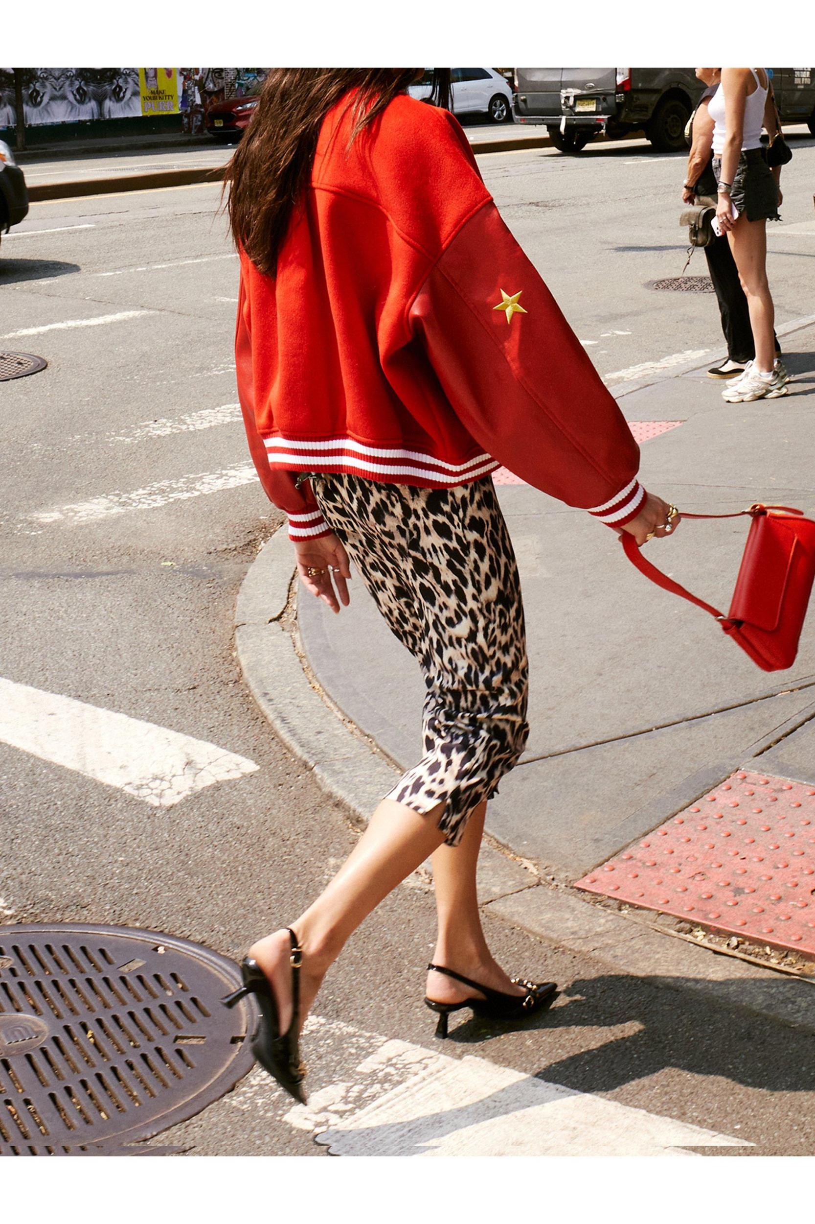 Leopard Print Capri Pant Product Image