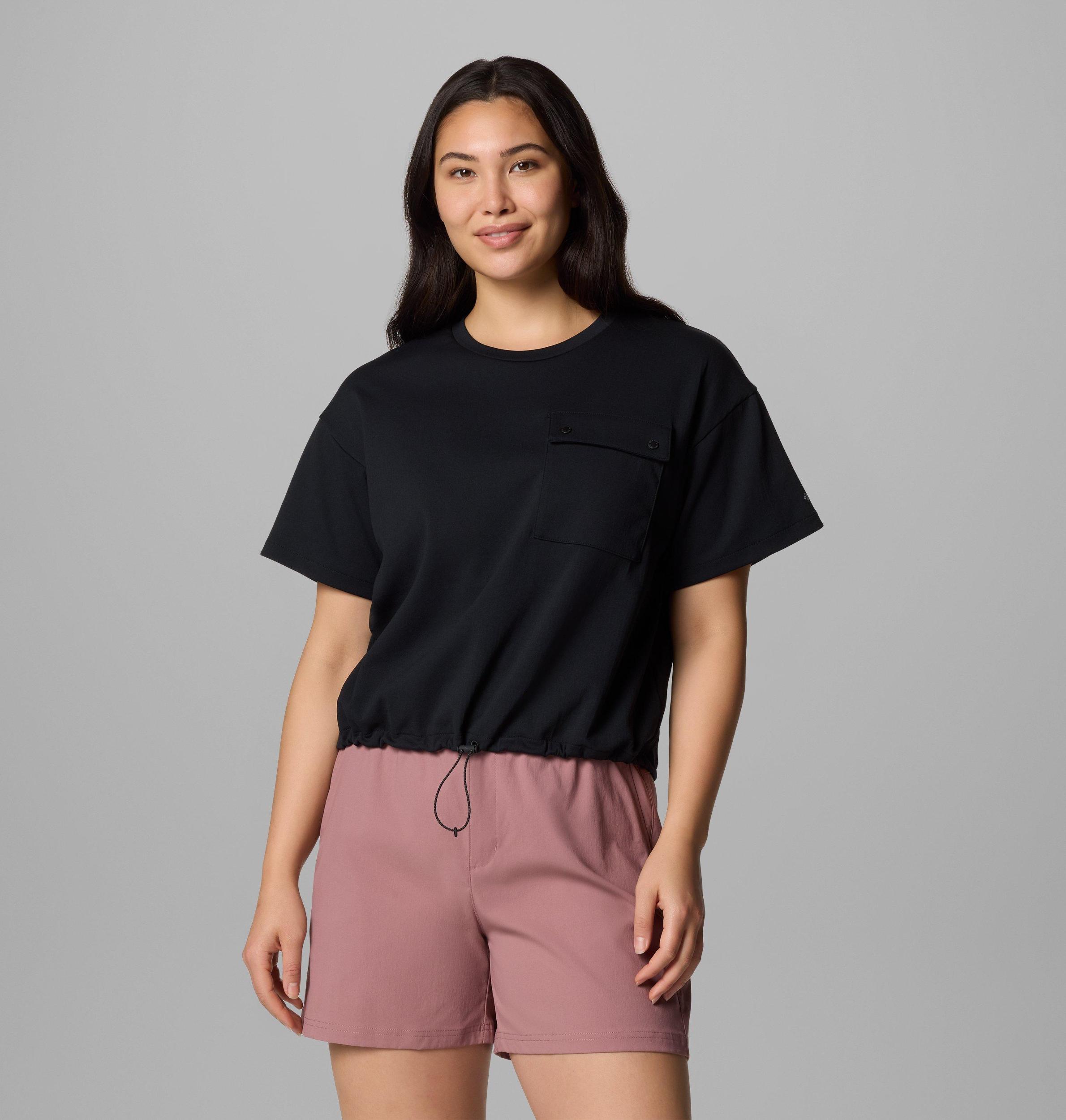 Columbia Womens Granite Point Knit Short Sleeve Shirt- Product Image