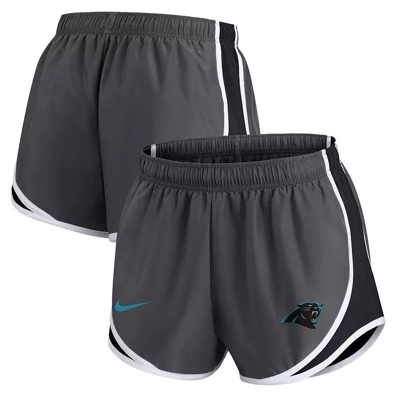 Women's Nike Charcoal Los Angeles Chargers Logo Performance Tempo Shorts,  Product Image