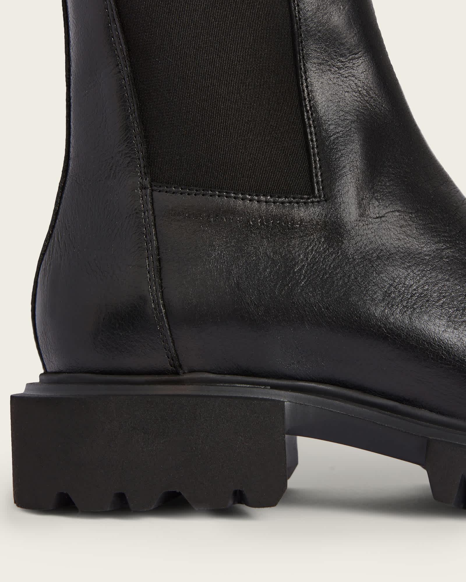 Hallie Leather Ankle Boots Product Image