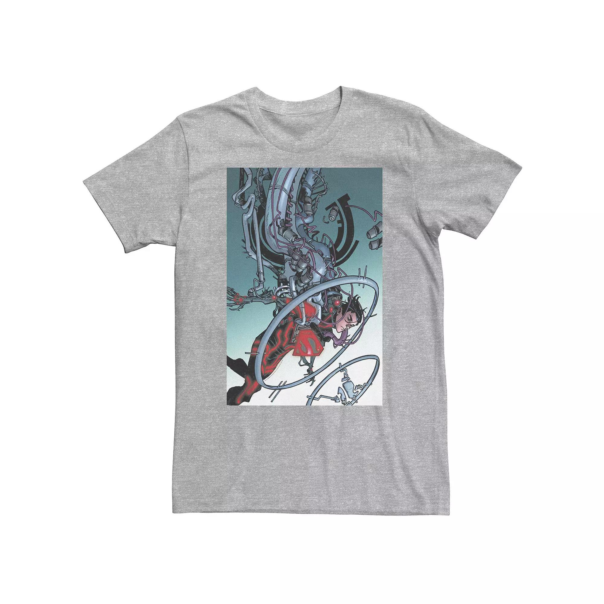 Big & Tall DC Comics Superman Mechanics Comic Poster Tee, Men's,  Product Image