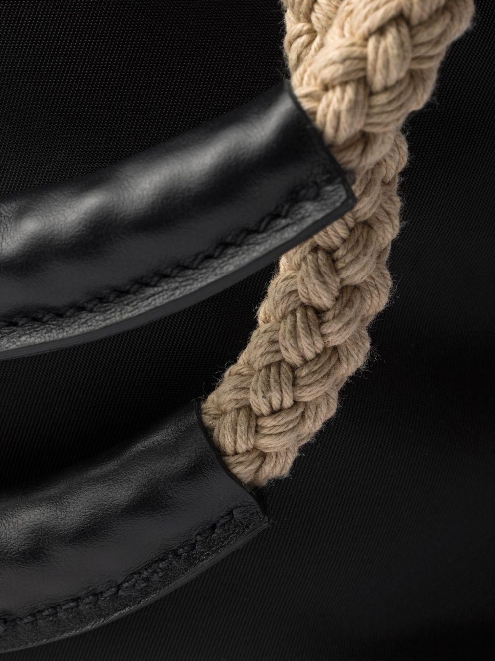 Re-Nylon rope-handles bucket bag Product Image