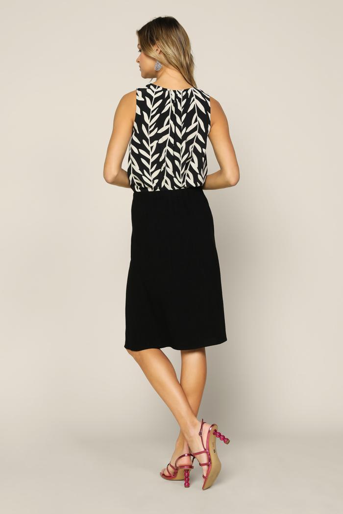 Button Down Midi Skirt Product Image