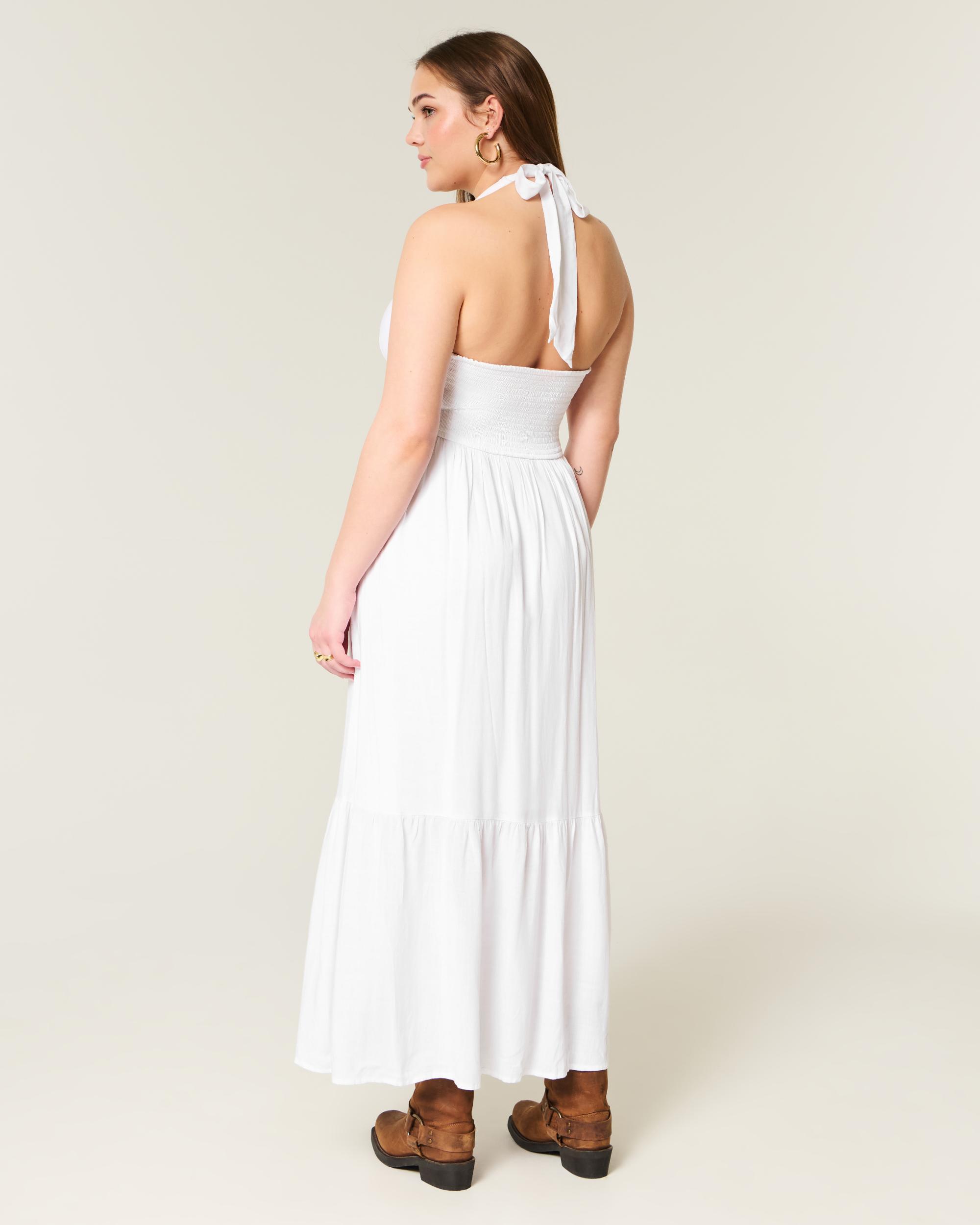 Halter Maxi Dress Product Image