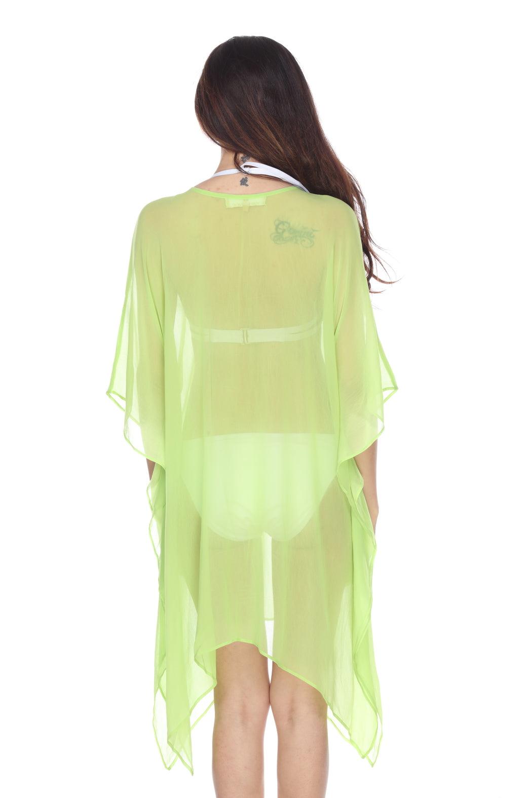Sheer Embroidered Cover-Up Product Image
